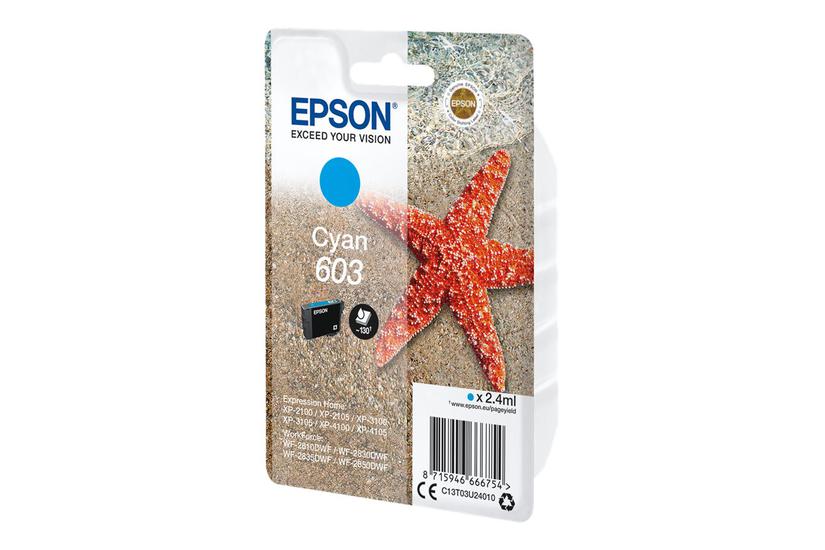 Epson 603 Cyan Original Blækpatron