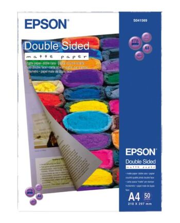 Epson Double-sided Matte Paper Papir Mat 50 Ark A4 178