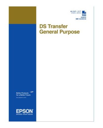 Epson Ds Transfer General Purpose Transferpapir A4