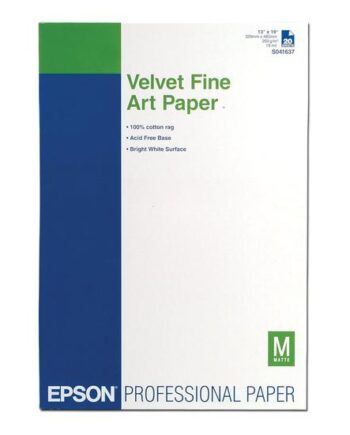 Epson Fine Art Velvet Papir 20 Ark A3 Plus