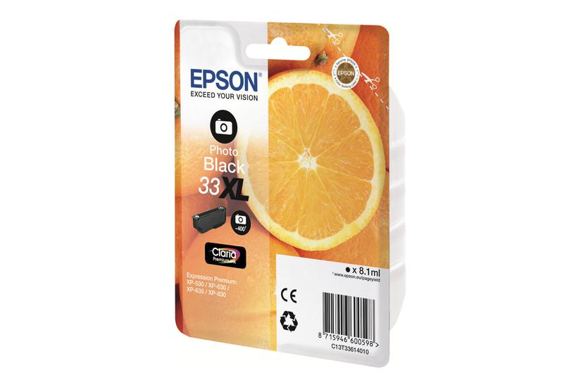 Epson 33 Foto-sort Original Blækpatron