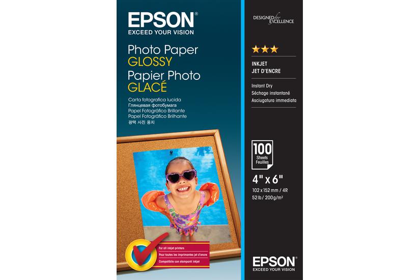 Epson Fotopapir Skinnende 100 Ark 102 152 Mm 200