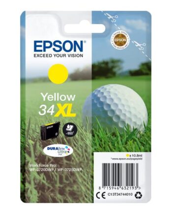 Epson 34    Gul Original Blækpatron
