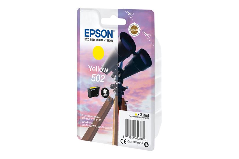 Epson 502 Gul Original Blækpatron
