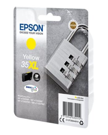 Epson 35    Gul Original Blækpatron