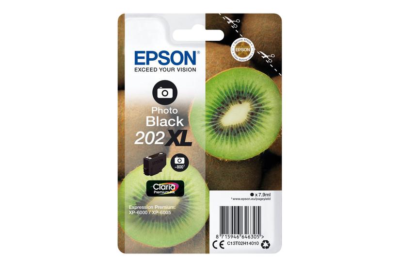 Epson 202 Høj Kapacitet Foto-sort Original Blækpatron