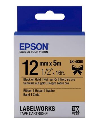 Epson Labelworks Lk-4kbk Mærkattape   Kassette    Rulle      Cm