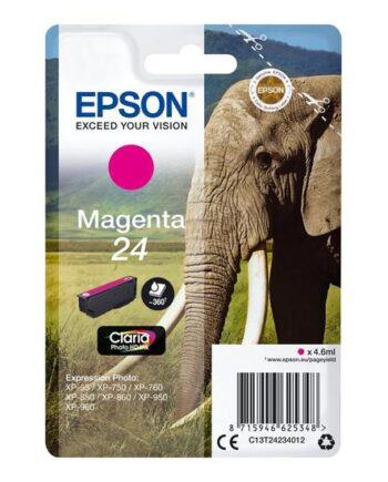 Epson 24 Magenta Original Blækpatron