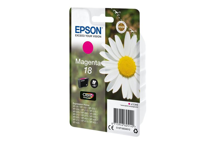 Epson 18 Magenta Original Blækpatron