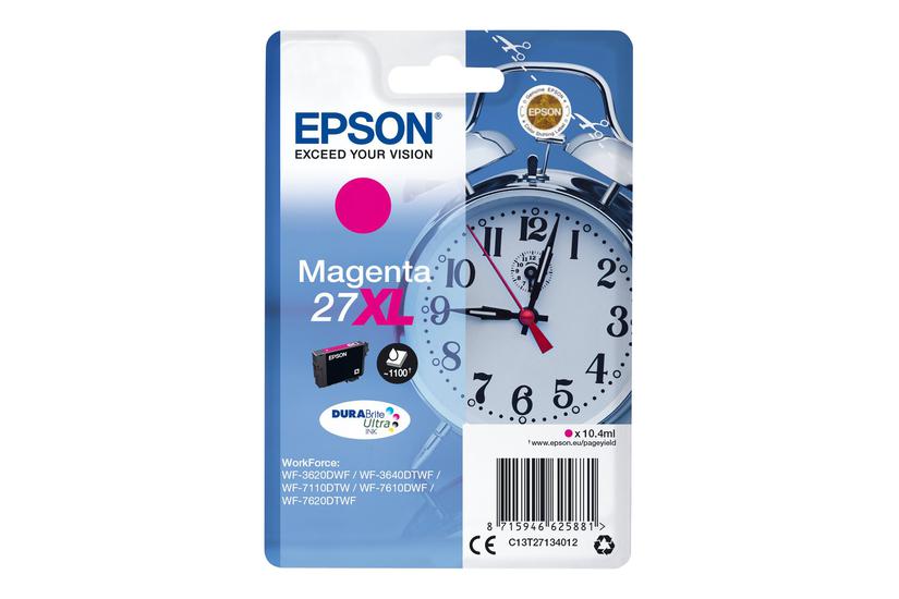Epson 27 Magenta Original Blækpatron