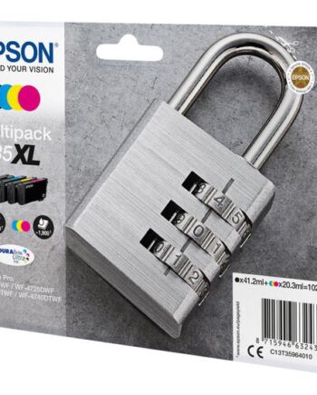 Epson 35  Multipack   Pakker   Sort  Gul  Cyan  Magenta Original Blækpatron
