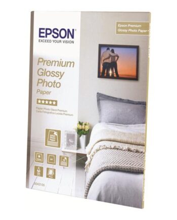 Epson Premium Glossy Photo Paper Fotopapir Skinnende 30 Ark 130   180 Mm 255