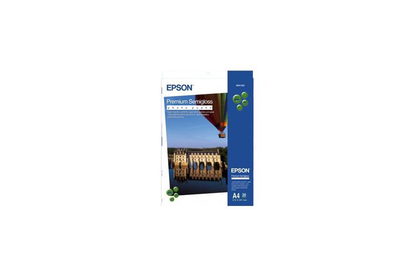 Epson Premium Semigloss Photo Paper Fotopapir Semi-skinnende 20 Ark A3 Plus