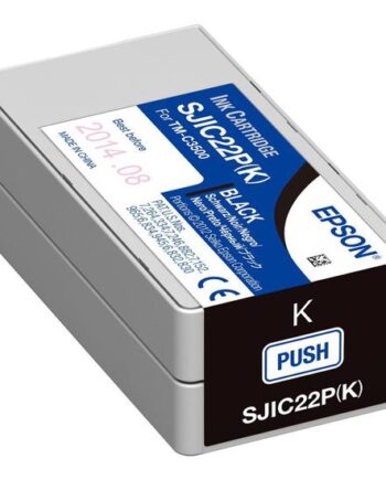 Epson Sjic22p    Printerpatroner Sort