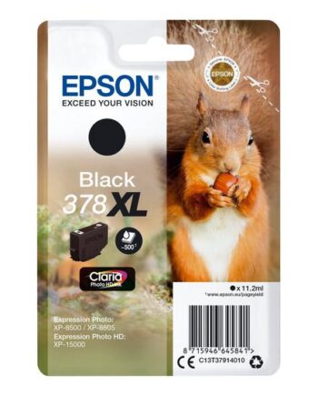 Epson 378    Sort Original Blækpatron