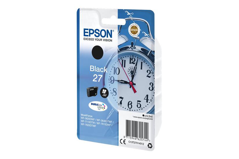 Epson 27 Sort Original Blækpatron