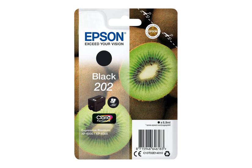 Epson 202 Sort Original Blækpatron