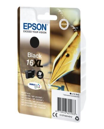 Epson 16    Sort Original Blækpatron