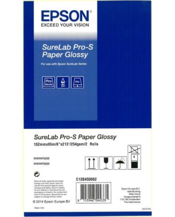 Epson Surelab Pro-  Paper Glossy Papir Skinnende   Rulle    Rulle  15   Cm   65    252