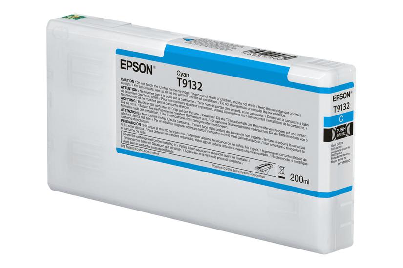 Epson T9132 Cyan Original Blækpatron