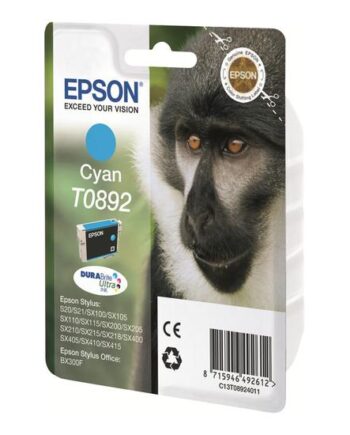 Epson T0892 Cyan Original Blækpatron