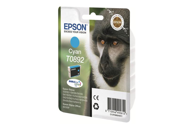 Epson T0892 Cyan Original Blækpatron