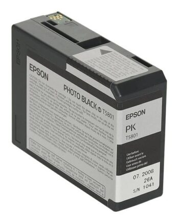Epson T5801 Foto-sort Original Blækpatron