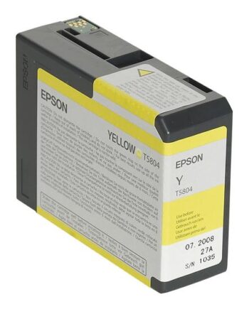 Epson T5804 Gul Original Blækpatron