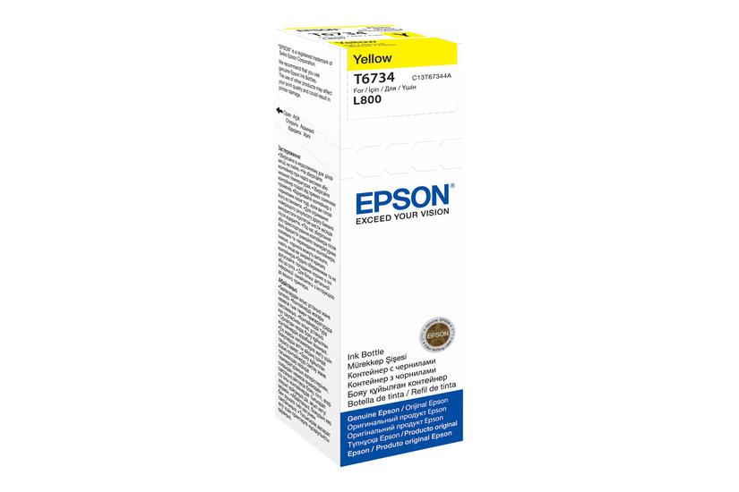 Epson T6734 Gul Original Blækrefill