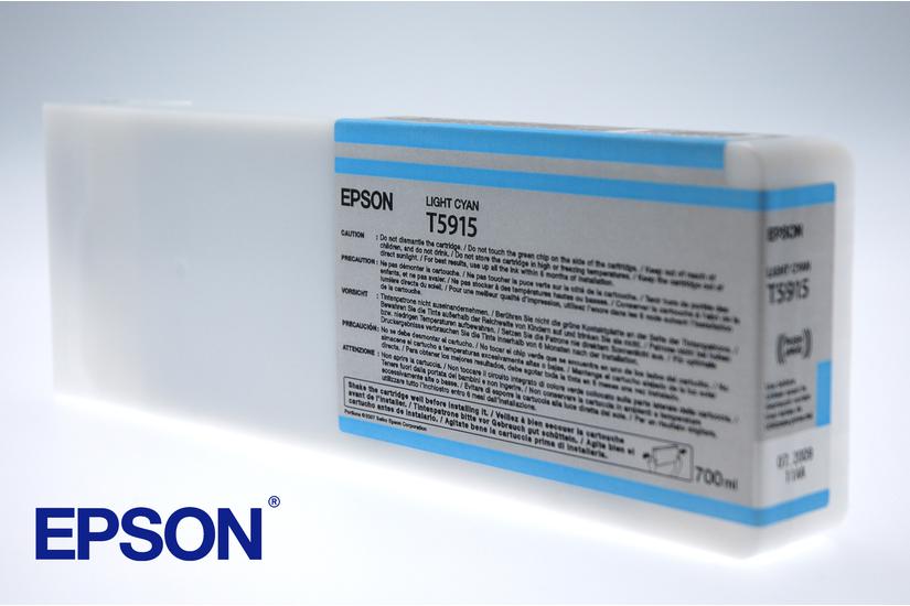 Epson T5915 Lys Cyan Original Blækpatron