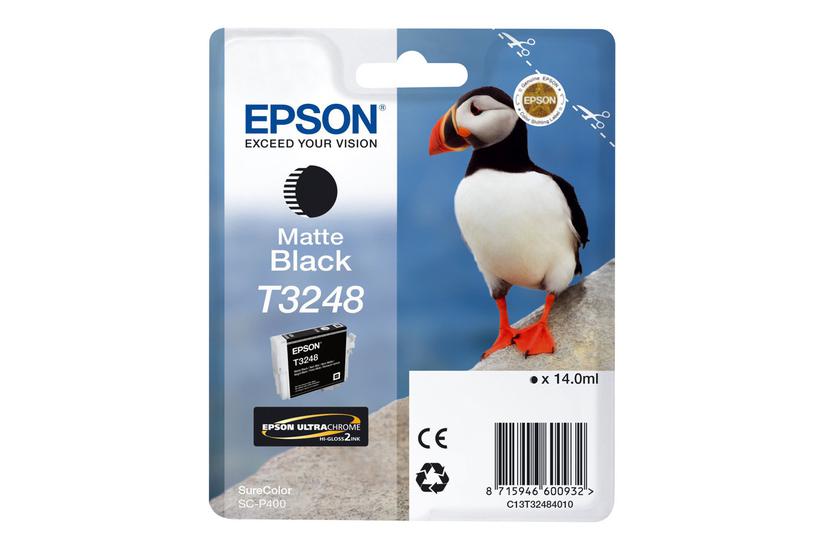 Epson T3248 Mat Sort Original Blækpatron