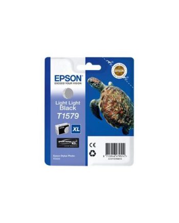 Epson T1579 Meget Lys Sort Original Blækpatron