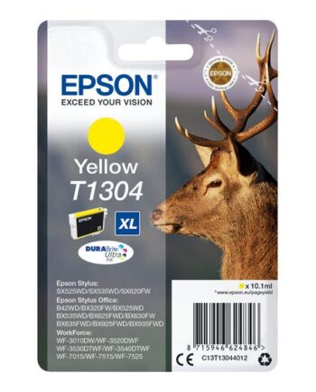 Epson T1304 Størrelse   Gul Original Blækpatron