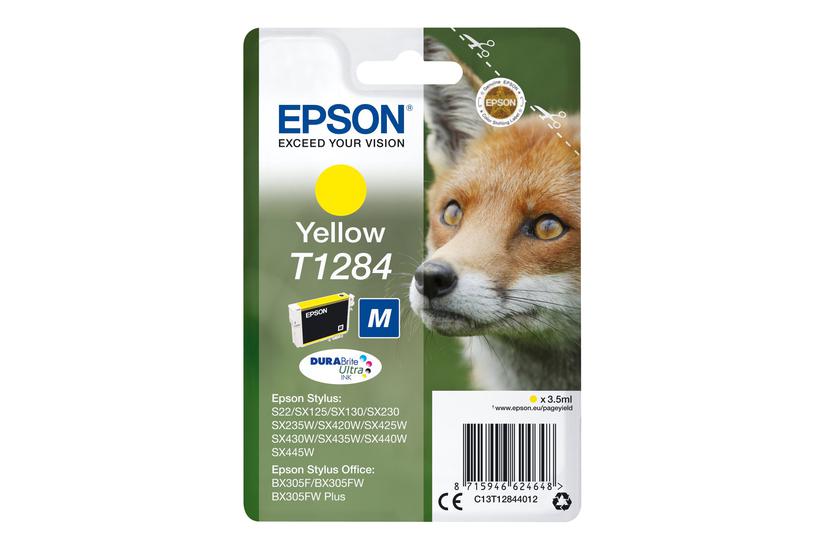 Epson T1284 Størrelse Gul Original Blækpatron
