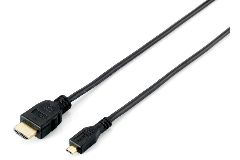 Equip 119309 Hdmi-kabel Hdmi Type Standard Hdmi Type Micro Sort