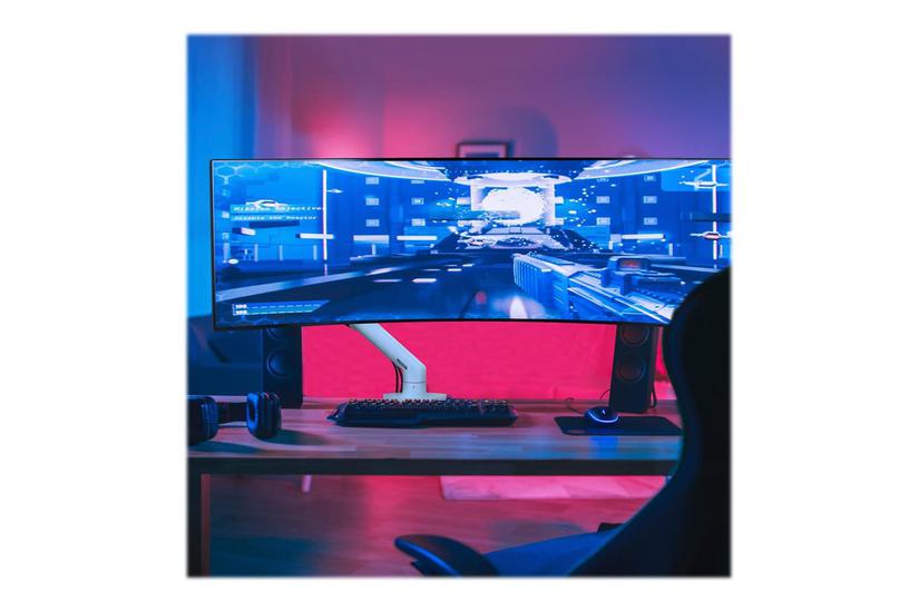 Ergotron Hx Monteringssæt Constant Force Technology For Lcd-display Kurvet Lcd-display Hvid