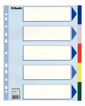 Esselte Deler   Dele For A4 Maxi Med Faneblade