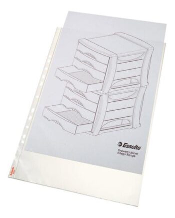Esselte Office Arkbeskytter For 300   420 Mm Gennemsigtig  Pakke Med 50