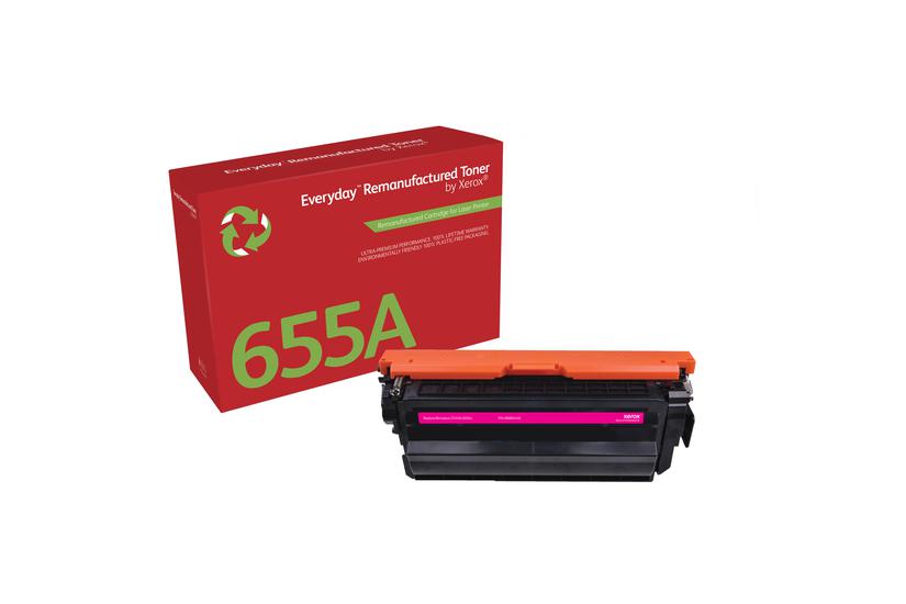 Everyday Magenta Kompatibel Tonerpatron Alternativ Til: Hp 655a Hp Cf453a Green World Alliance Returneringsprogram