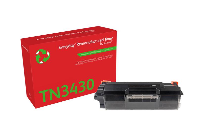 Everyday Sort Kompatibel Tonerpatron Alternativ Til: Brother Tn3430