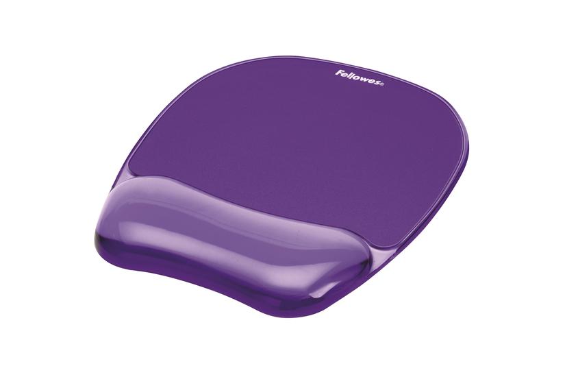 Fellowes Gel Crystal Musemåtte Med Håndledsstøtte