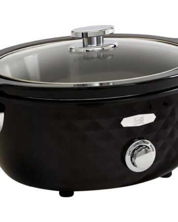Fritel Family Sc 2090 Slow Cooker Sort Krom