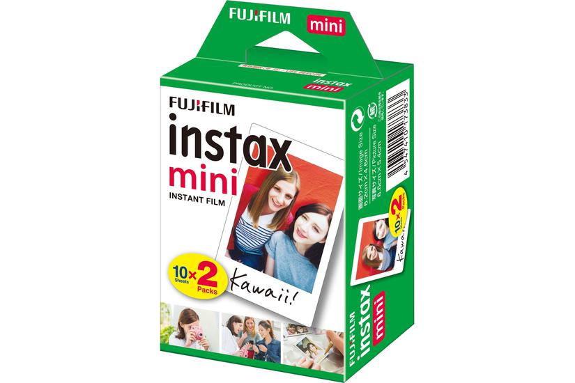 Fujifilm Instax Mini Farvefilm Til Umiddelbar Billedfremstilling Instant Film Iso 800 10 Kassetter