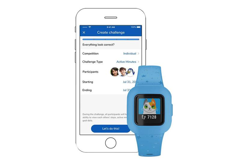 Garmin Vivofit Jr Aktivitetssporer Med Bånd Blå Stjerner