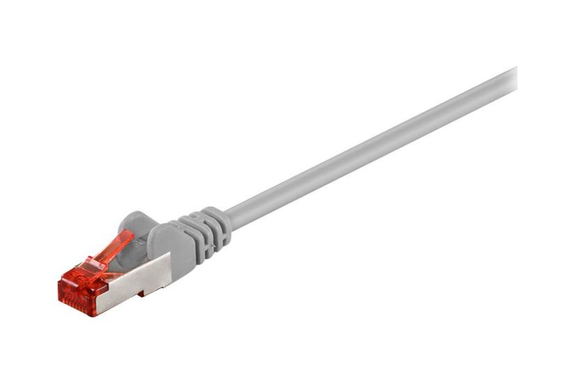 Goobay Patchkabel 25 Cm Grå