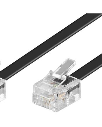 Goobay Telefonkabel     Sort
