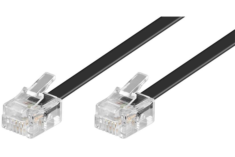Goobay Telefonkabel Sort