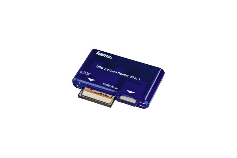 Hama Usb 30 In Cardreaderwriter Kortlæser Usb