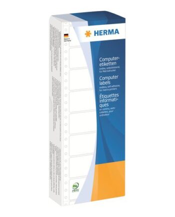 Herma Computer Labels Fortløbende Fanfold-mærkater Mat 2000 Etikette    88     35   Mm