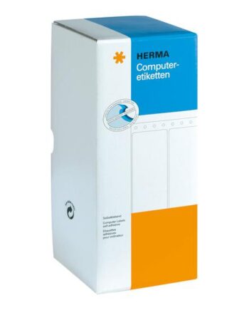 Herma Computer Labels Fortløbende Fanfold-mærkater Mat 6000 Etikette    101     48   Mm